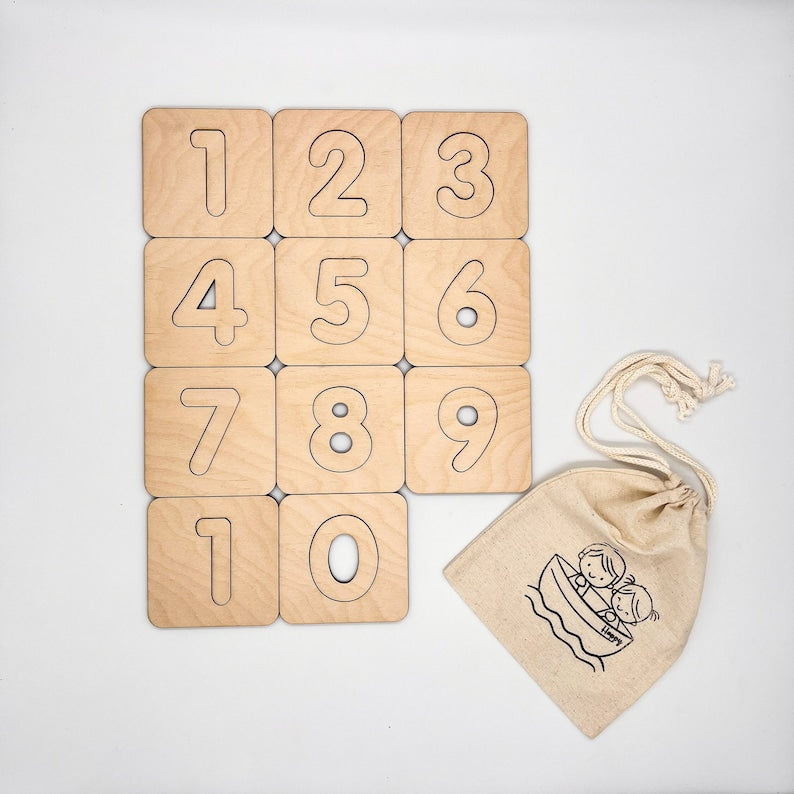 Kids Number Puzzles pre school activity
