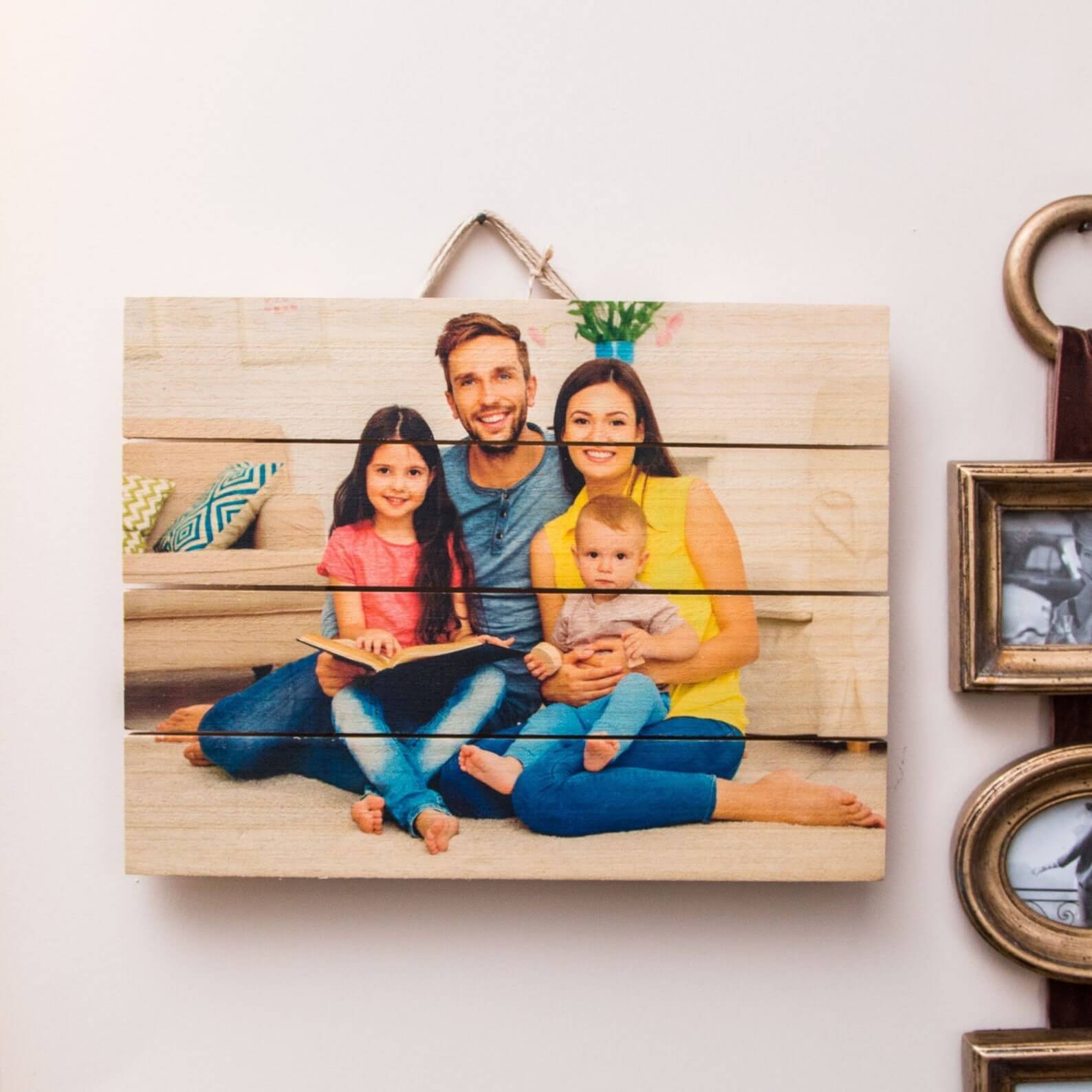 Custom Photo Pallet Art on Wood