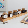 Watch Stand for Five Watches / Peach Wood Watch Storage