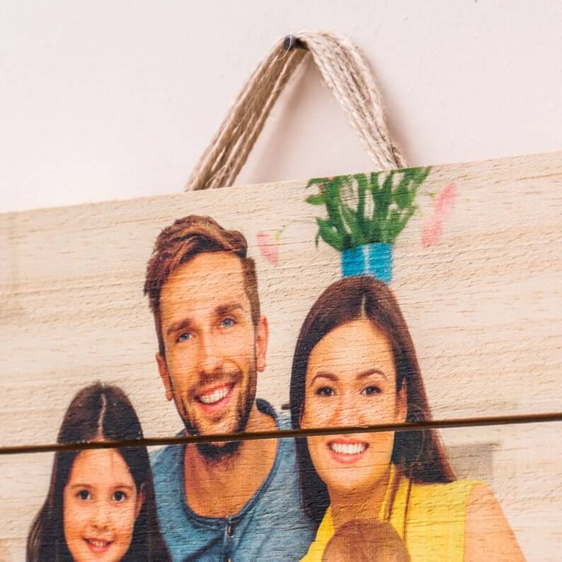 Custom Photo Pallet Art on Wood