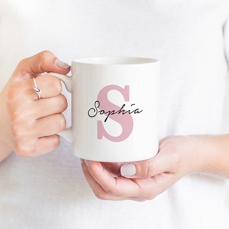 Alphabet Initial Name Mug