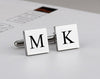 Custom Engraved Square Cufflinks