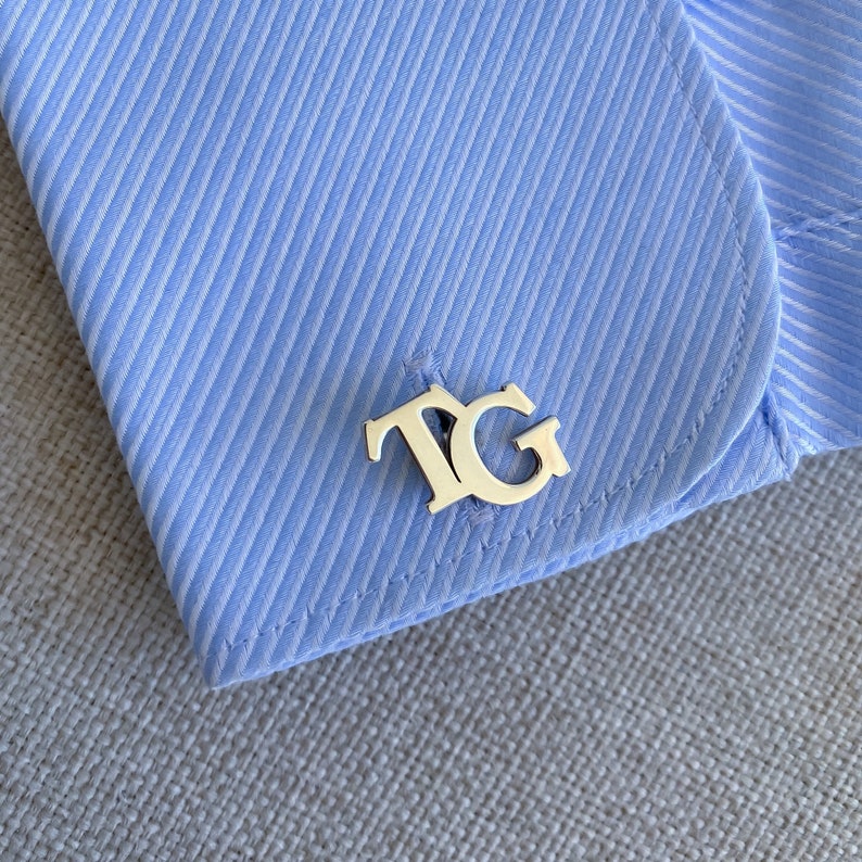Initials Silver Studs