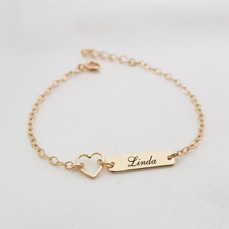 Customized baby name bracelet