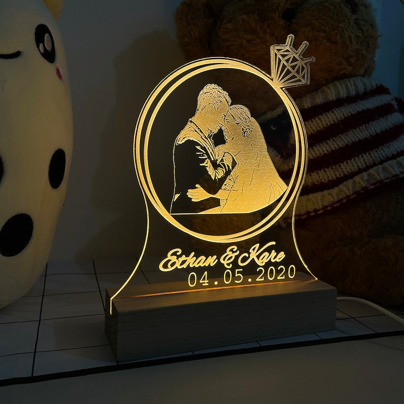Custom Picture 3D Lamp