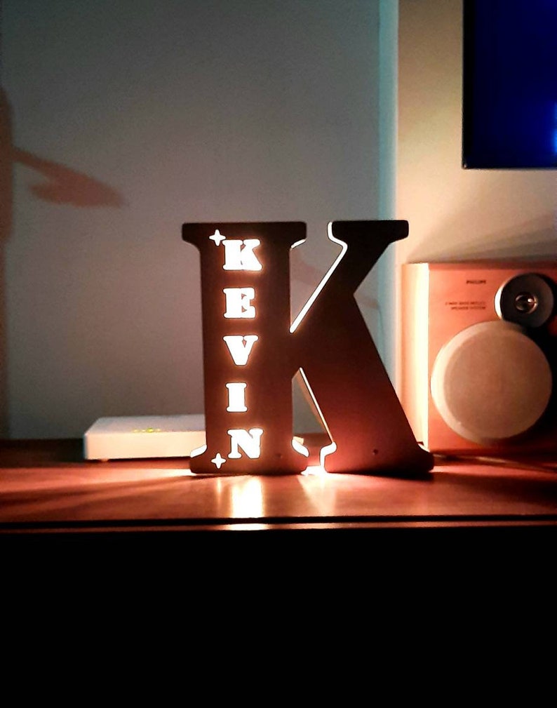Custom Letter Lamp - Remember Memories 🛋️🎁