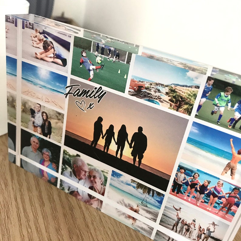 Family Memories Photo Block