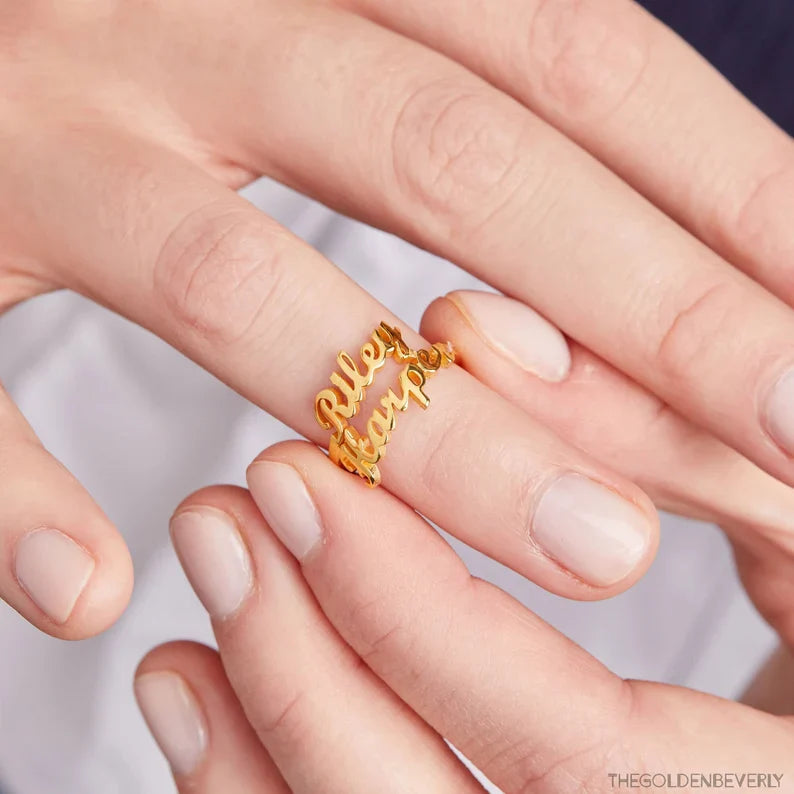 Custom Name Ring