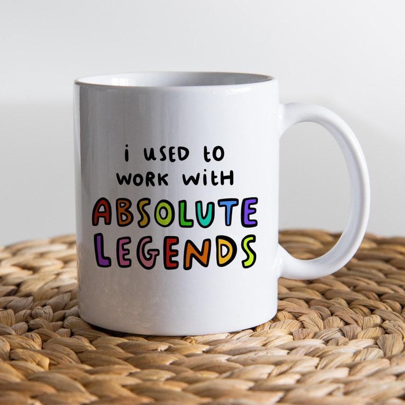 Farewell Mug for Collegue