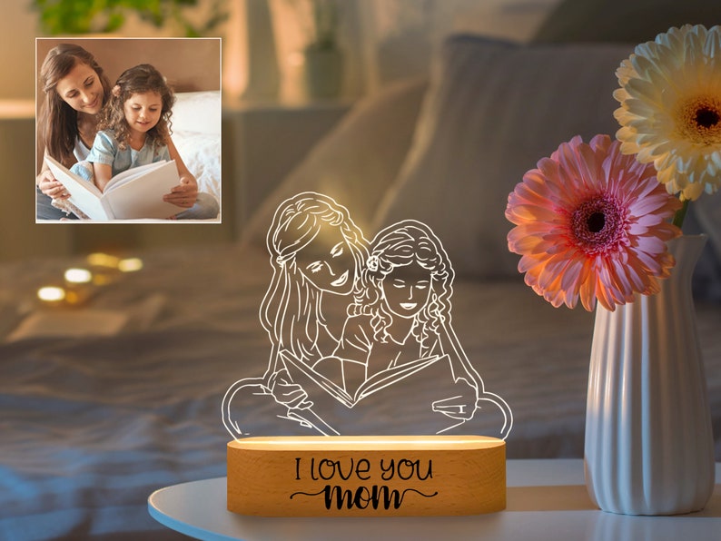 Custom Photo Night Light Lamp