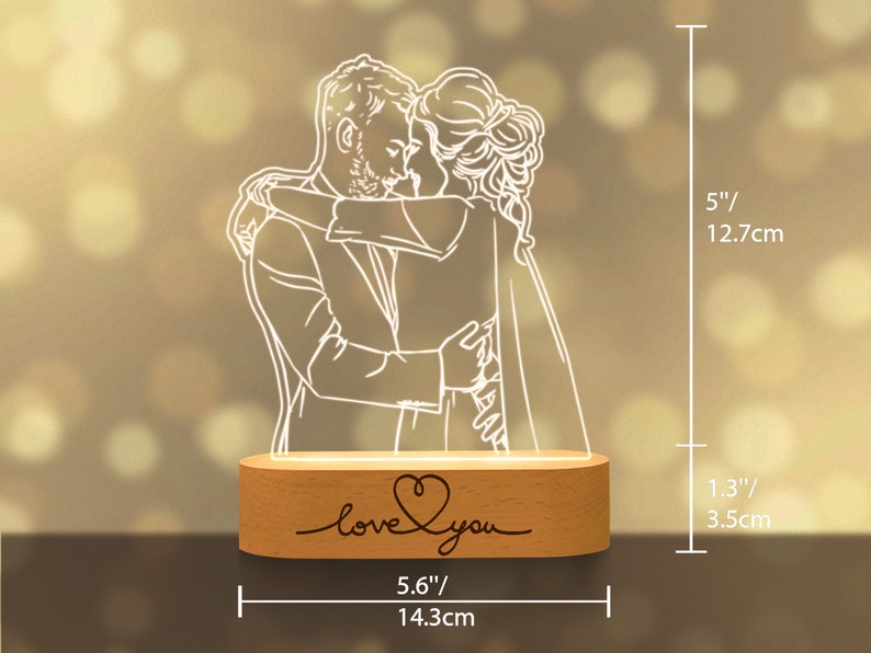 Custom Photo Night Light Lamp
