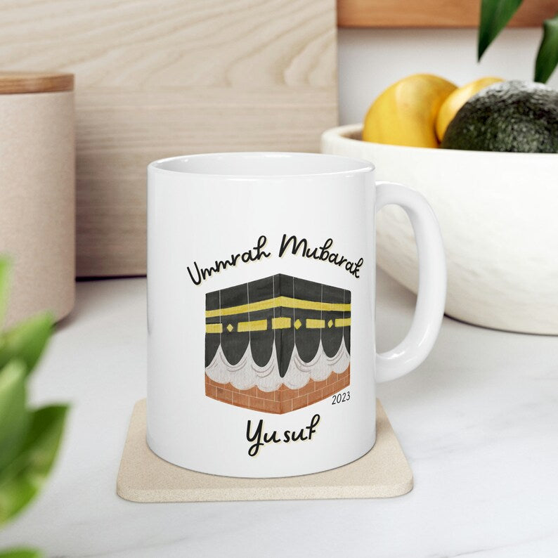Personalized Ummrah Gift | Umrah Mubarak Mug