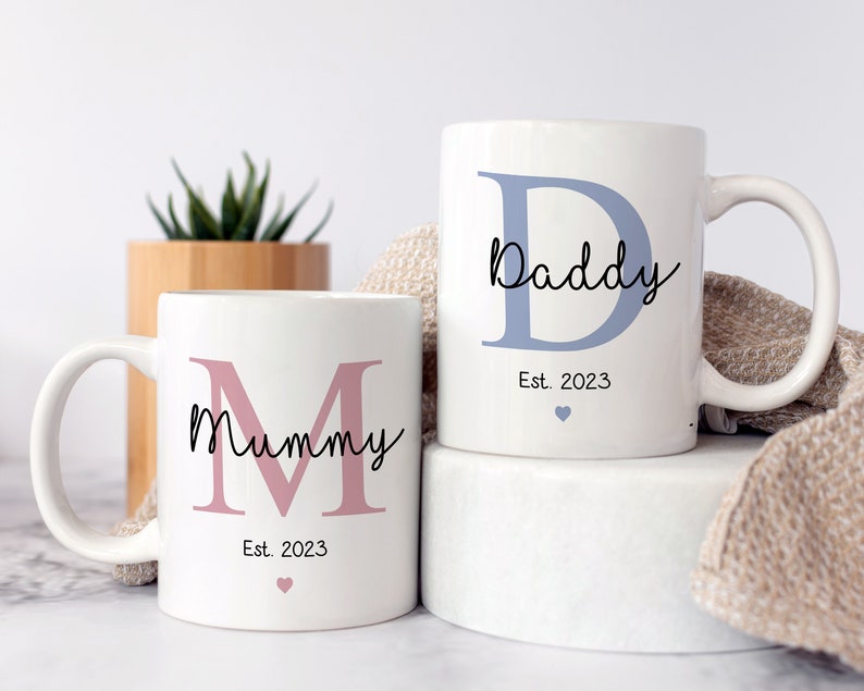 Gift for New Parents - Customized Mugs
