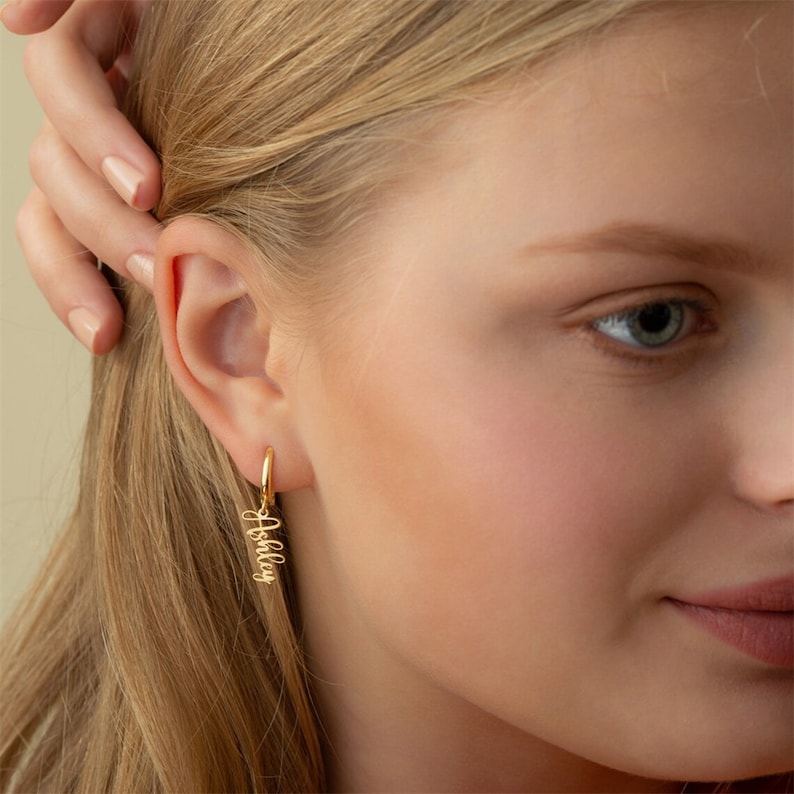 Custom Name Earings
