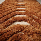 Kasbah Hall Moroccan Runner Rug - handwoven Berber wool detail