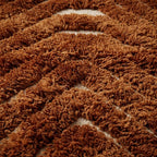 Kasbah Hall Moroccan Runner Rug - handwoven Berber wool detail