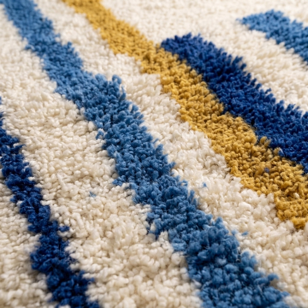 Meadow Alley Moroccan Runner Rug - handwoven Berber wool