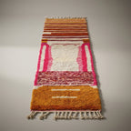 Medina Path Moroccan Runner Rug - handwoven Berber wool