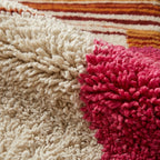 Medina Path Moroccan Runner Rug - handwoven Berber wool detail
