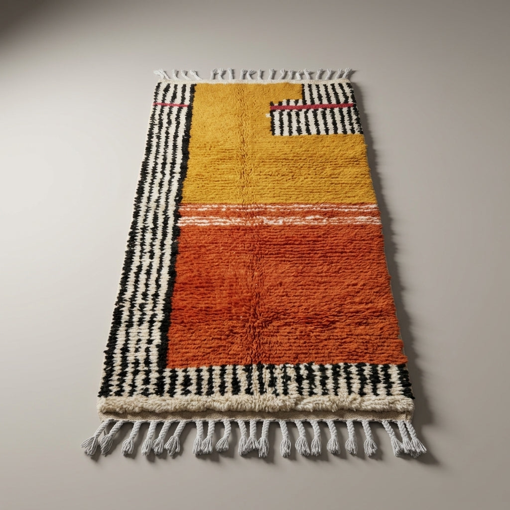 Oasis Alley Moroccan Runner Rug - handwoven Berber wool