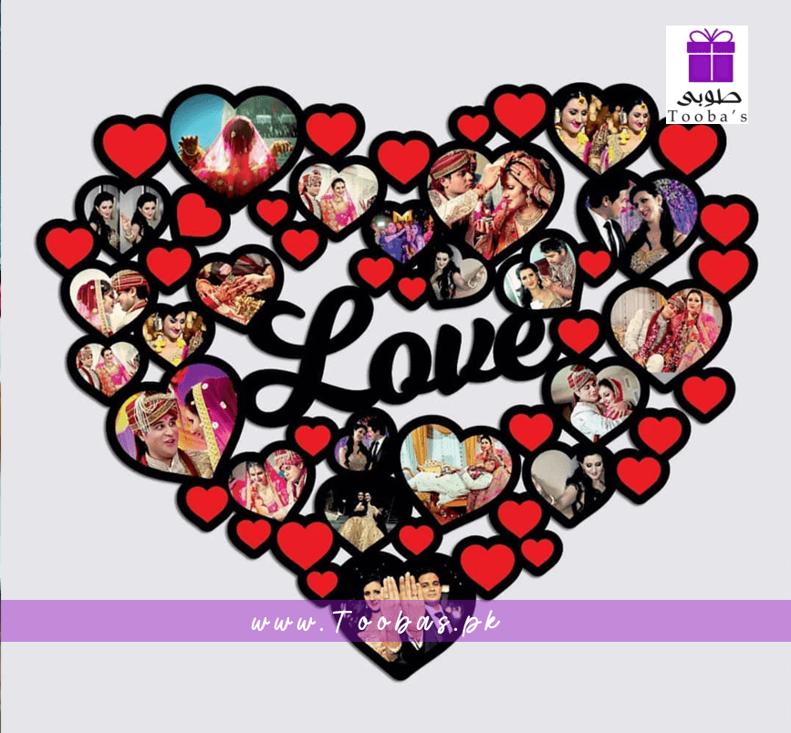 Heart Photo Frame | Multiple pictures