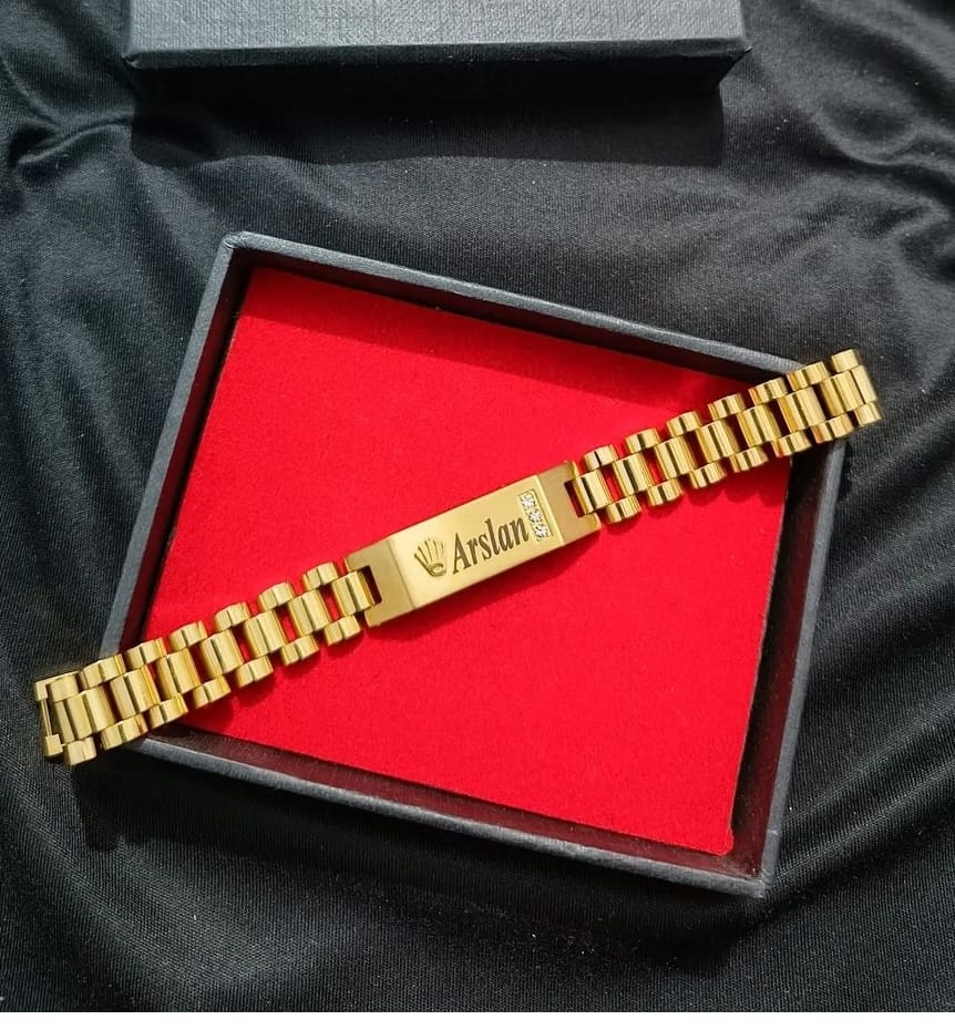 Golden Rolex Bracelet for Men