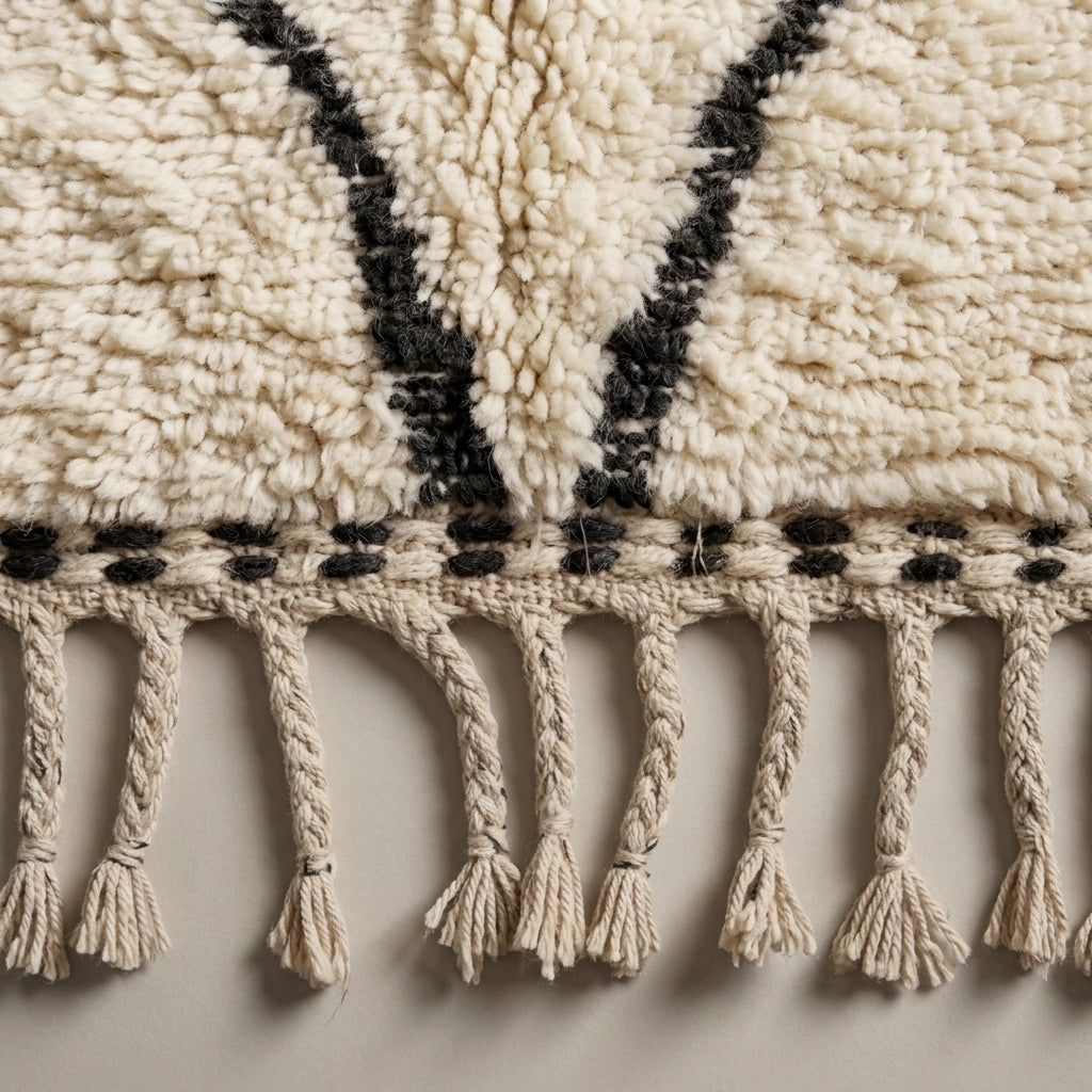 Ruby Passage Moroccan Runner Rug - handwoven Berber wool