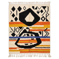 Saffron Jazz Azilal rug — full rug on white studio background