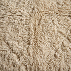 Sand Corridor Moroccan Runner Rug - handwoven Berber wool detail