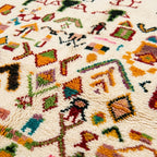 Spice Market Azilal rug — wool pile texture close-up