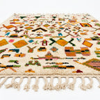Spice Market Azilal rug — full rug on white studio background