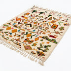 Spice Market Azilal rug — full rug on white studio background
