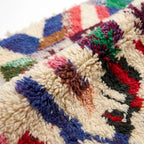 Tribal Canvas Azilal rug — wool pile texture close-up