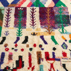 Tribal Canvas Azilal rug — wool pile texture close-up