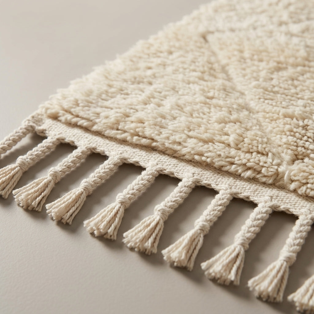 Twilight Path Moroccan Runner Rug - handwoven Berber wool