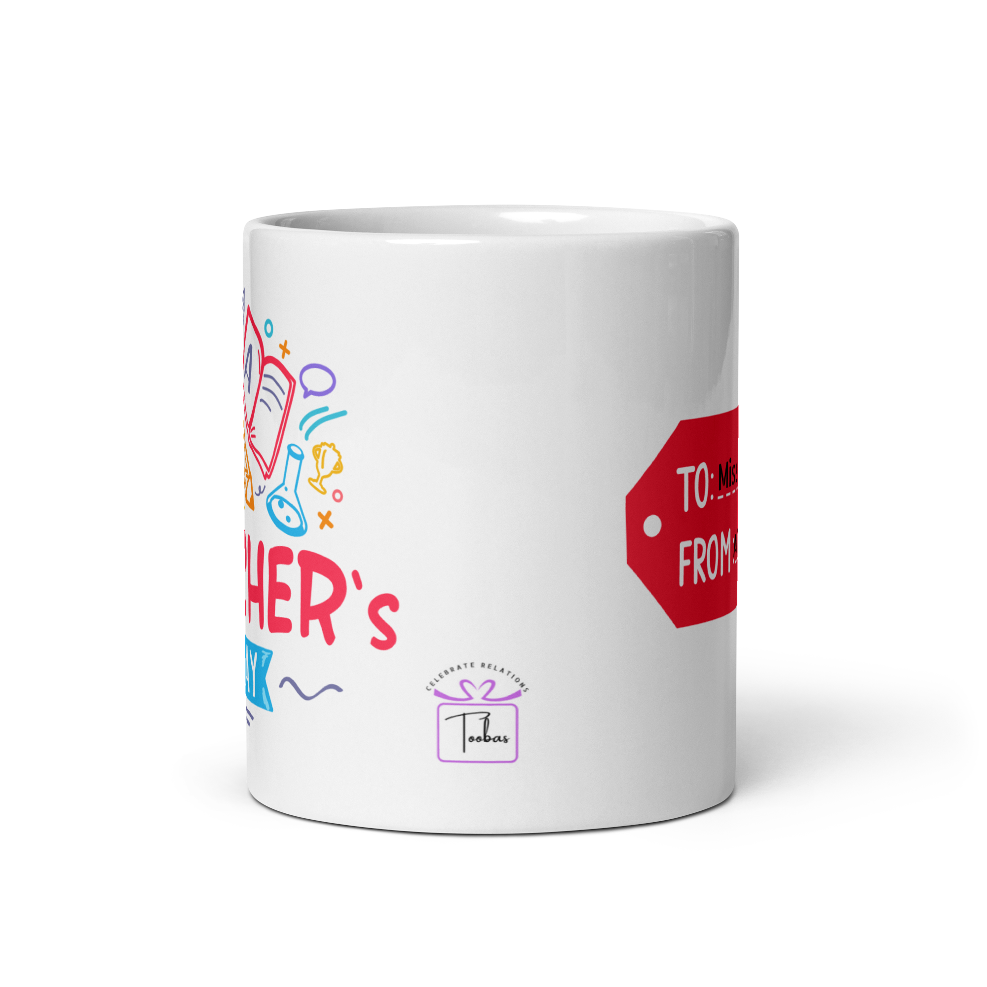 Teachers Day Mug with Customized name