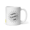 Teachers Name Mug White