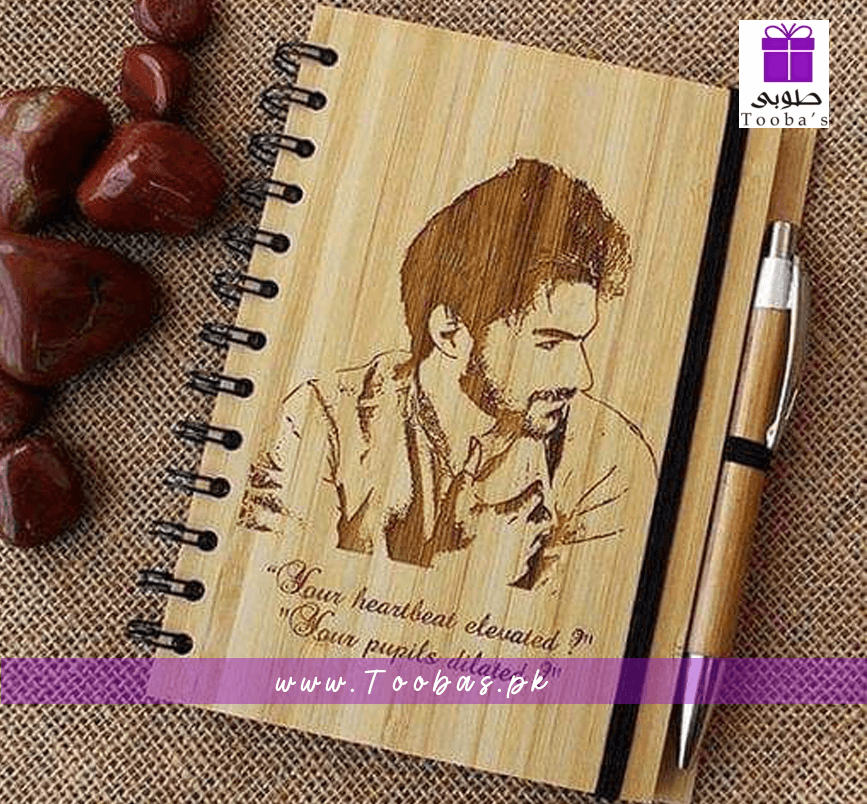 Customized Wooden Notebook and Pen